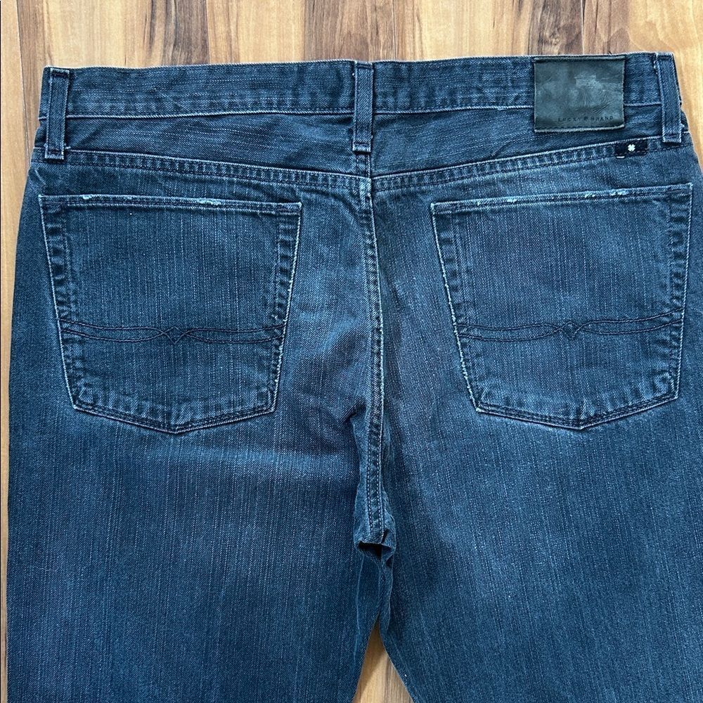 Lucky Brand Men’s Black Authentic Skinny Jeans - Picture 7 of 7